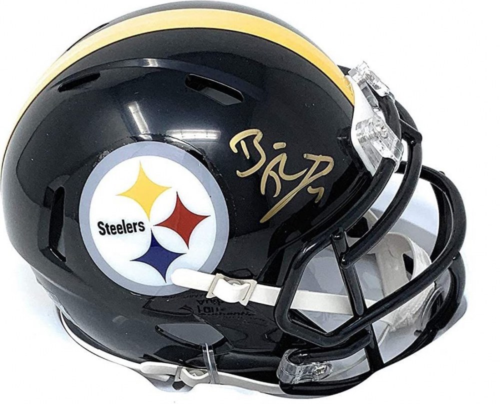 Pittsburgh steelers hot sale autographed helmets